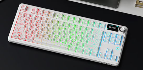 黑爵MK87無(wú)線三模87鍵機(jī)械鍵盤(pán)，等你來(lái)玩！